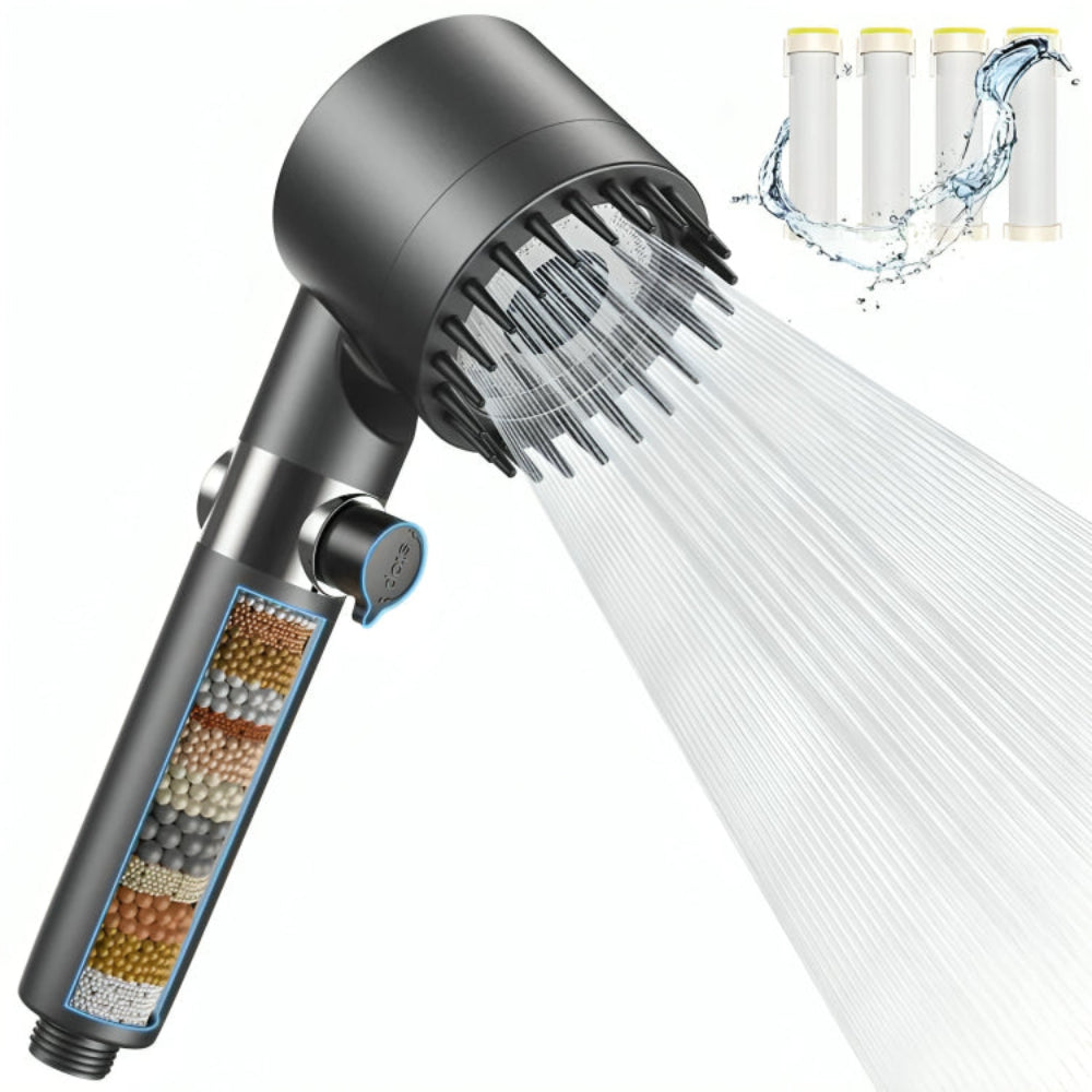 Ion Filter Massage Shower Head