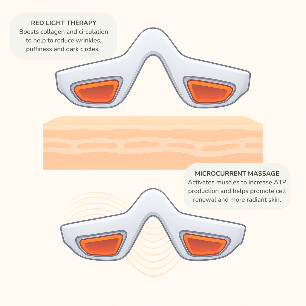 RejuviGlow™ Red Light Therapy Glasses