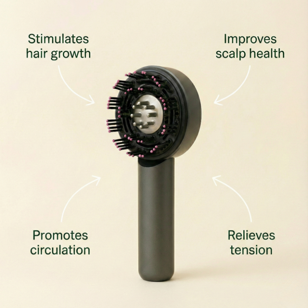 RejuviBrush™ LED Hair Growth Scalp Massager