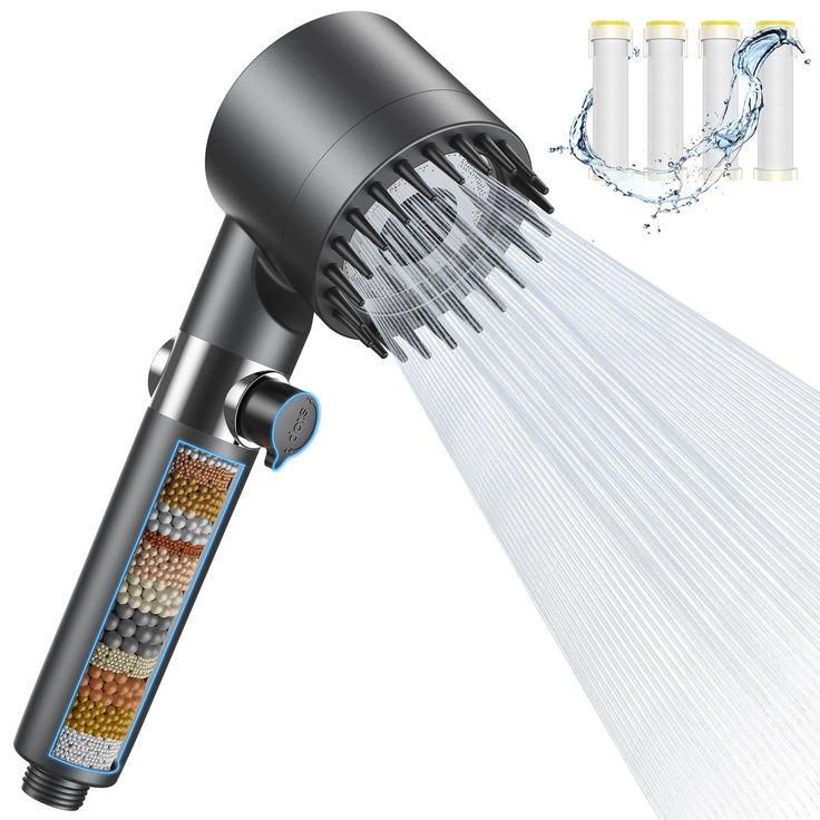 Ion Filter Massage Shower Head